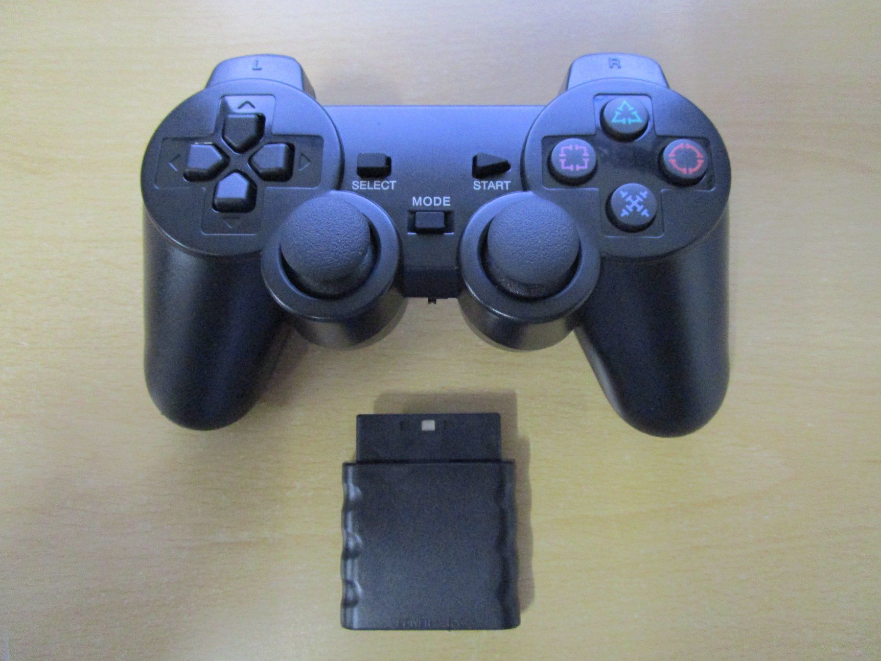 Controller: Playstation 2 Wireless Controller - black - NEUWARE PS2 – Nuovo (secondo la descrizione) da Goldau venduto da agestuffer 1
