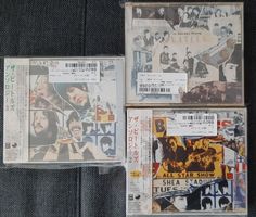 Beatles - Anthology 1,2,3 Japan-CD-very rare, mint condition
