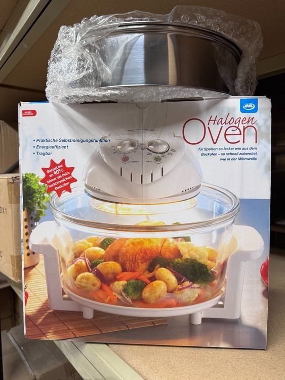 Appareils de cuisine: JML Halogenofen mit Zusatzring – Neuf avec emballage d'origine à Emmenbrücke par Fabrikverkauf