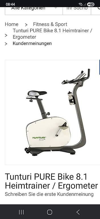 Hometrainer: Tanturi Hometrainer/Cardio Gerät – Usato da Basel venduto da sch_86tx