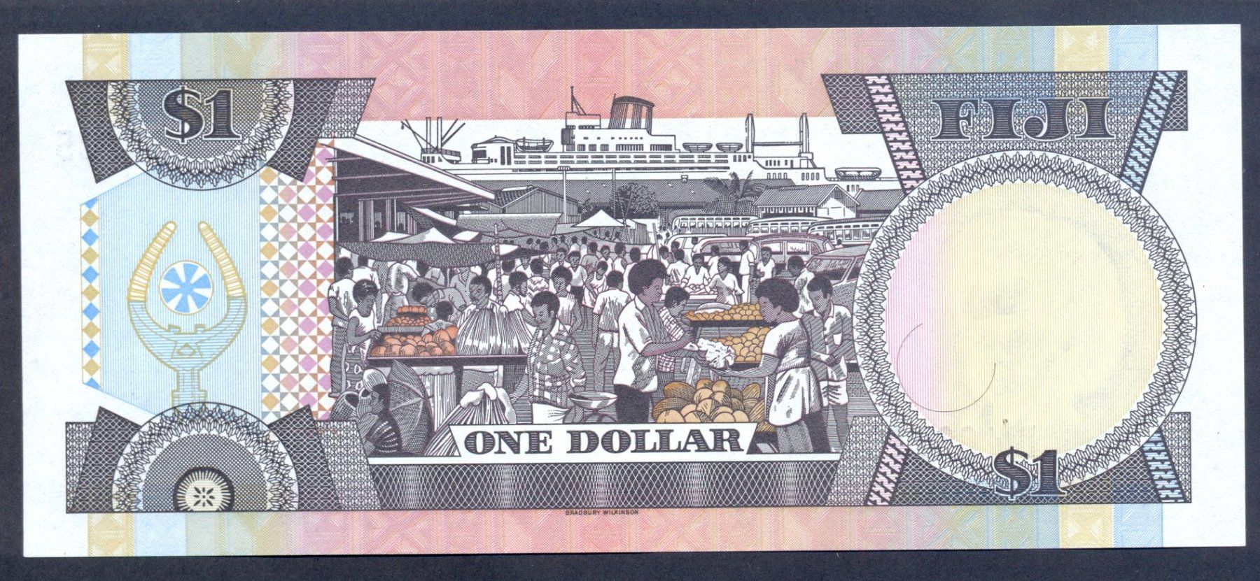 Banconote: Fiji 1 Dollar 1987 P-86a UNC – Nuovo (secondo la descrizione) da Schliern b. Köniz venduto da pizzitaxi 1