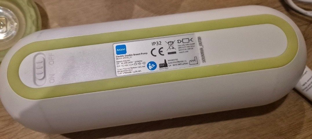 Mam Accessori per l’allattamento: MAM Doppel Milchpumpe mit Akku – Usato da Schwyz venduto da jeannine6032 2