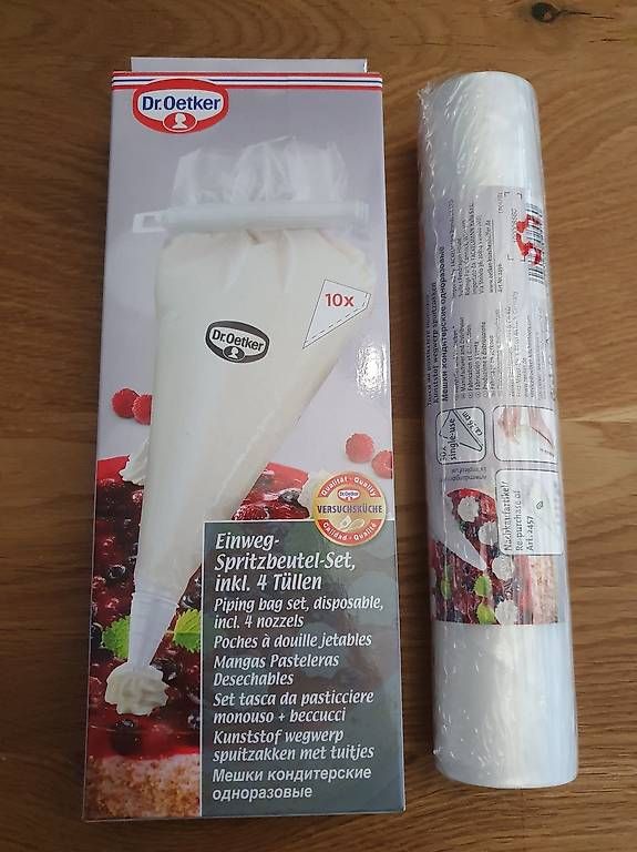 Appareils de cuisine: Dr. Oetker Einweg Spritzbeutel-Set – D'occasion à Brügg BE par brma321