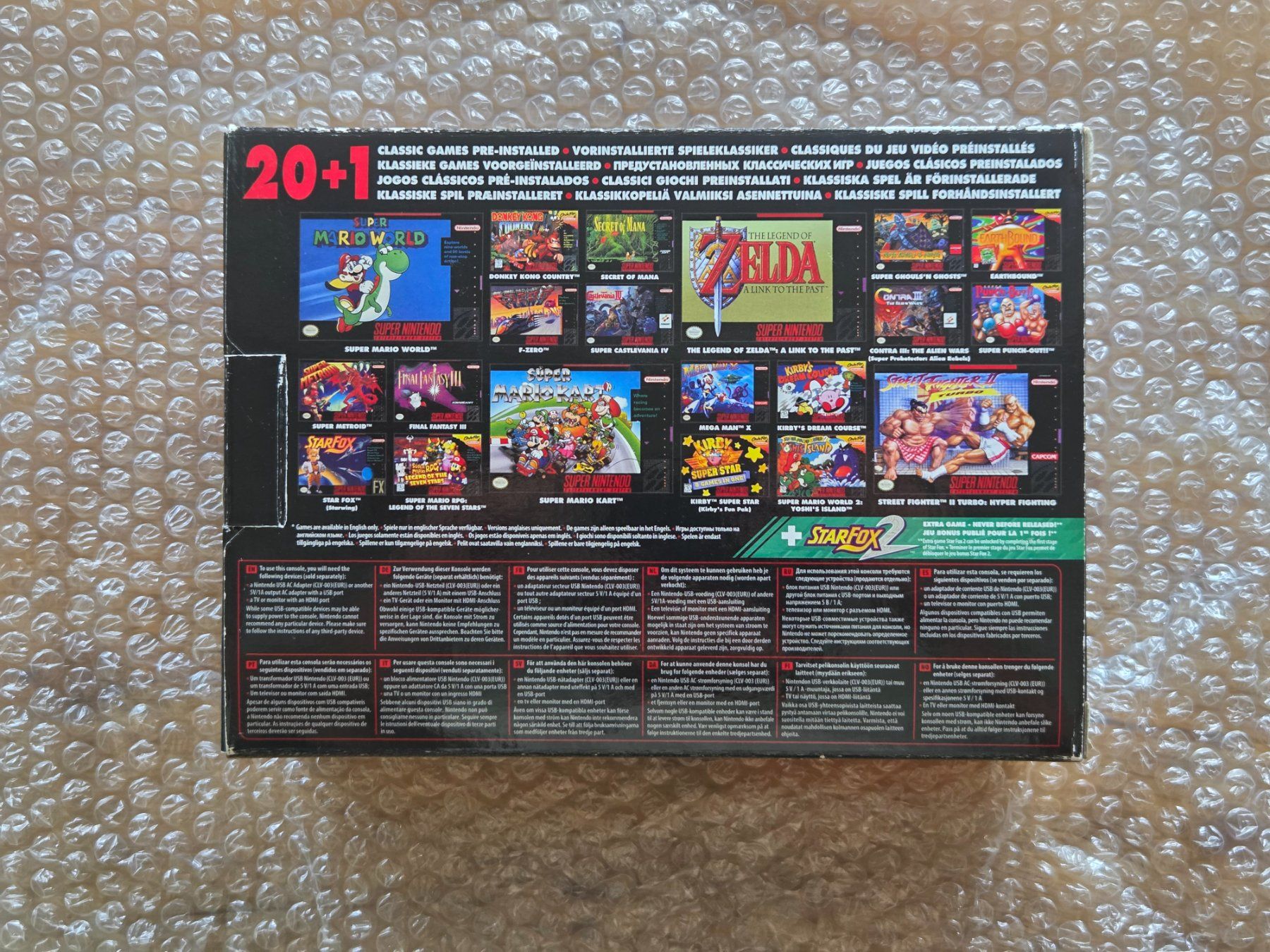 Spiele: 🔥Super Nintendo Mini Classic (OVP)🔥 – Neu (gemäss Beschreibung) aus Gerzensee von PokeNerds 1