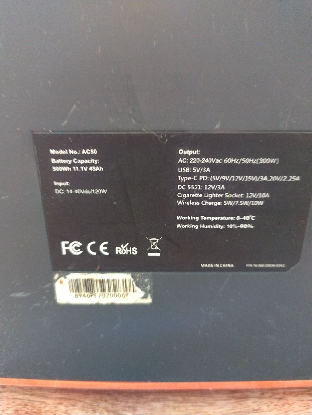 Bluetti Batterie: PowerOak PS6 Powerstation 500Wh – Usato da Hinwil venduto da Mhagi 6