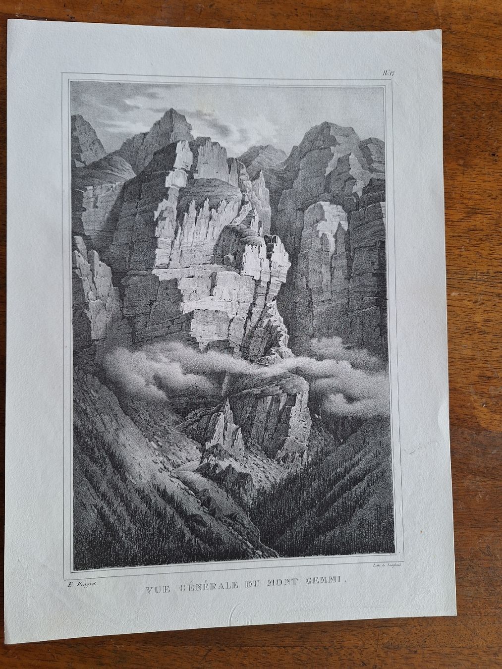 Incisioni: MONT GEMMI – Usato da Bevaix venduto da bohrap