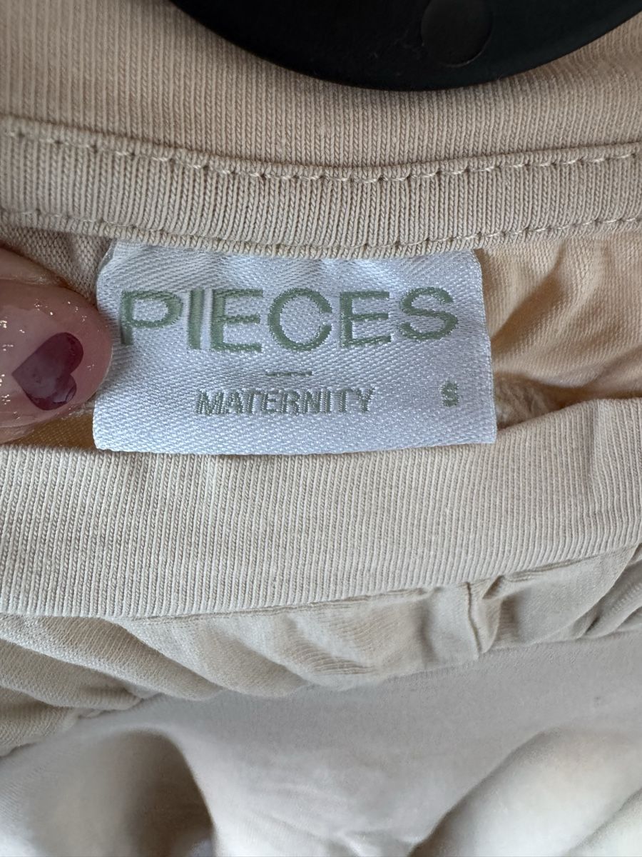 Blusen: Schwange Top, Maternity Gr. S, Beige – Gebraucht aus Nottwil von sukkus.ch 2
