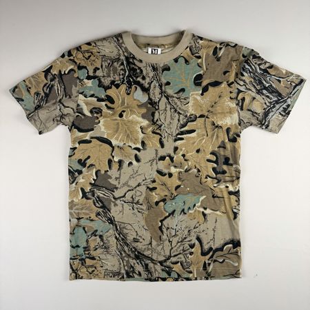 T-shirt Tramp vintage, motif camouflage chasse taille M