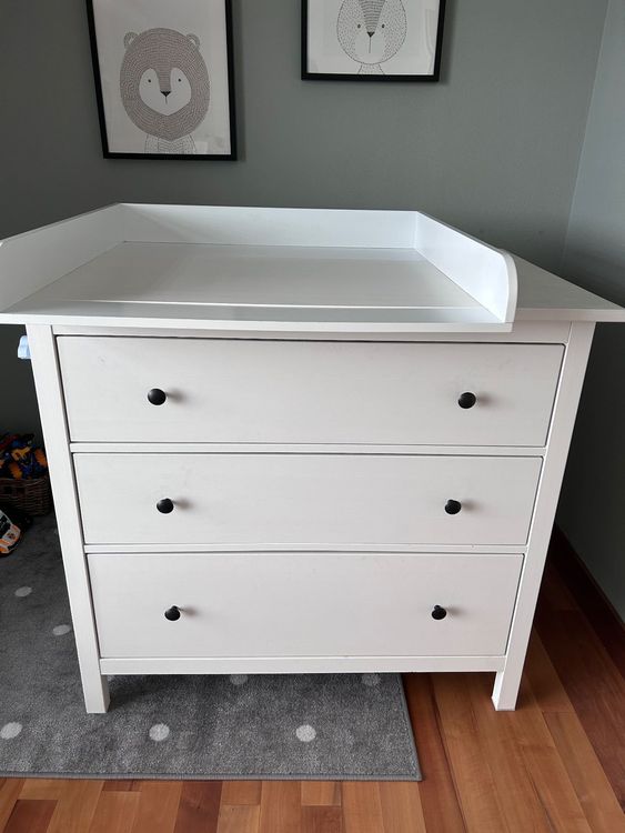 IKEA Hemnes Kommode mit Wickelaufsatz Kaufen auf Ricardo