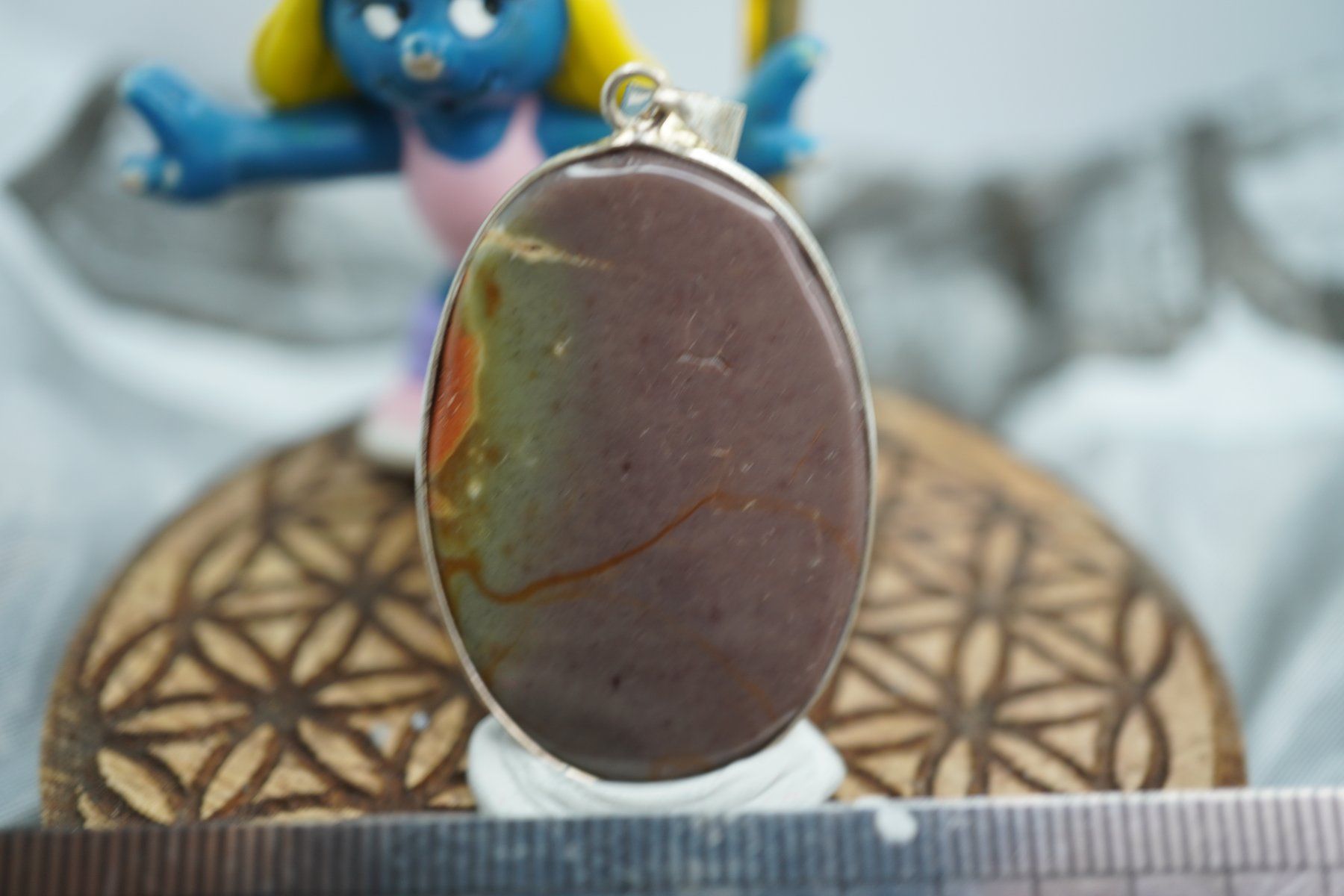 Minerali & Pietre curative: Polychrom  Jaspis   Schmuck Anhänger       ab 1.- Auktion – Nuovo e nell'imballaggio originale da Eschenbach SG venduto da topstone 3