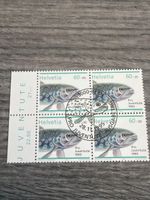 Briefmarken Pro Juventute 1995 Forellen 4er Streifen