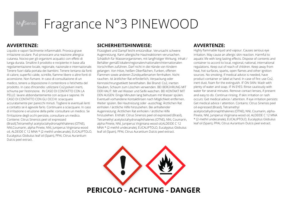 Duftöldiffusoren: °3 Pinewood Premium Diffusor - 240ml – Neu und originalverpackt aus Bremgarten AG von simpliCH 1