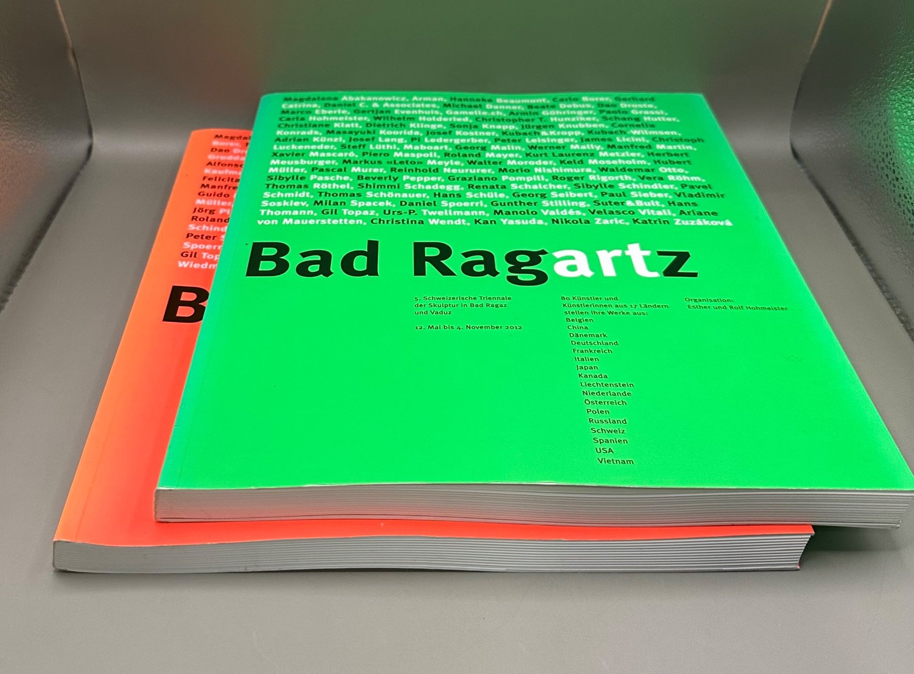Libri: Katalog-Set: Bad Ragartz 2009 & 2012 | CH Kunst-Triennale – Usato da Rorschach venduto da aoteaora