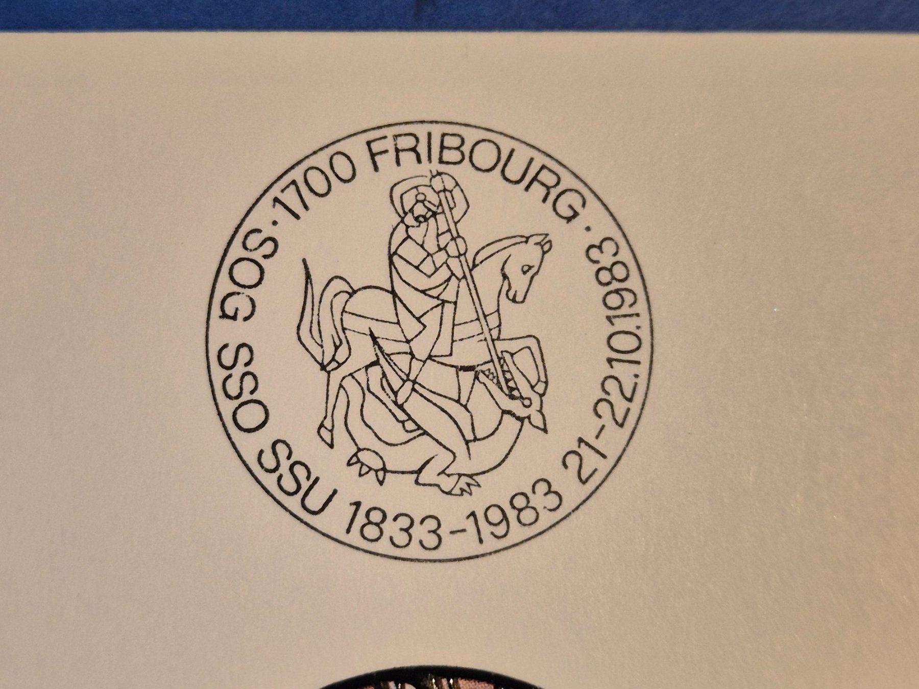 Tutti i francobolli: Ersttagsbrief Schweizerische Offiziersgesellschaft 1933-1983 – Nuovo (secondo la descrizione) da Seewen SZ venduto da SuperpumaDisplayTeam 3