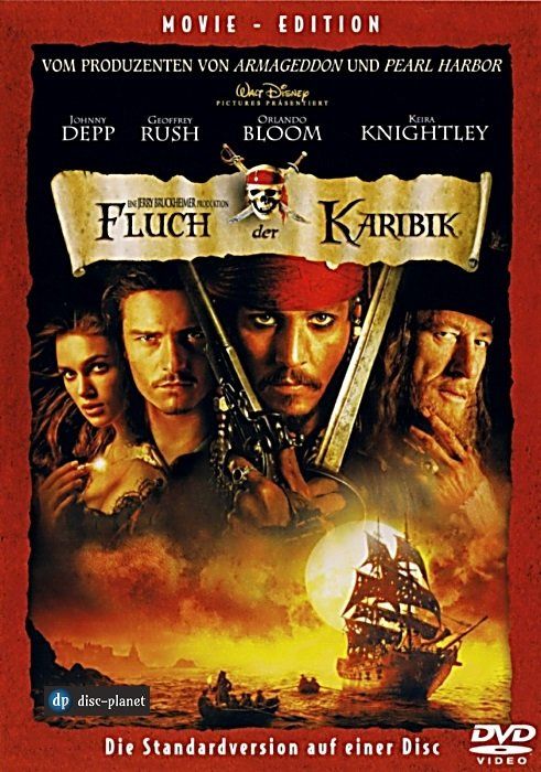 Tutti i DVDs: DVD - Fluch der Karibik (2003) – Usato da Embrach venduto da disc-planet