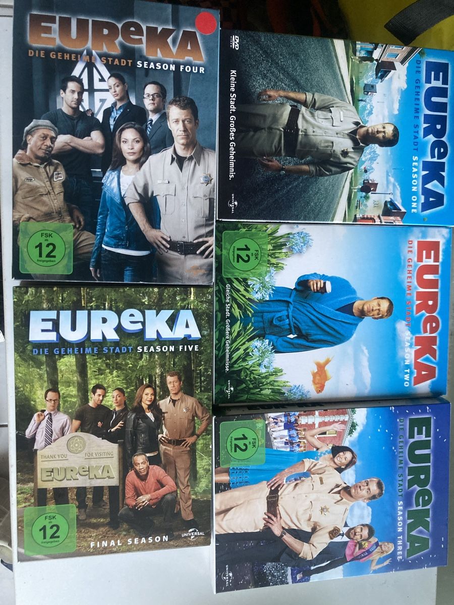 Alle DVDs: Eureka Staffel 1-5 – Gebraucht aus Schachen LU von Isabella85 1