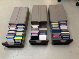 Ca. 250 alte Amiga-Disketten (Original- und Kopien)