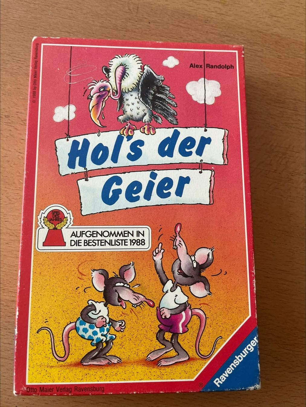 Ravensburger Giochi: Hol's der Geier Spiel von Ravensburger – Usato da Küssnacht am Rigi venduto da Fueuerli