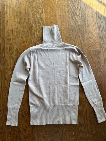 Rollkragenpullover beige Gr XS