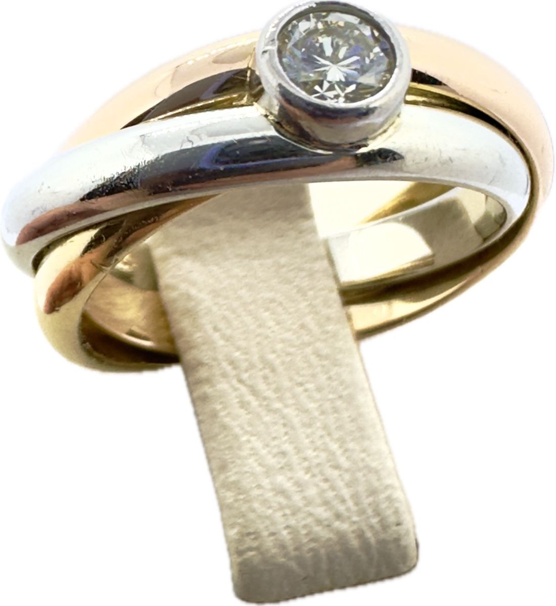 Ringe: 750/18 Karat Gold Ring mit 028 CtBrillant – Gebraucht aus Murg von MTGold 7
