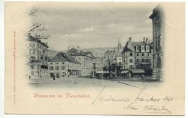 1898, NEUCHÂTEL Souvenir de Neuchâtel