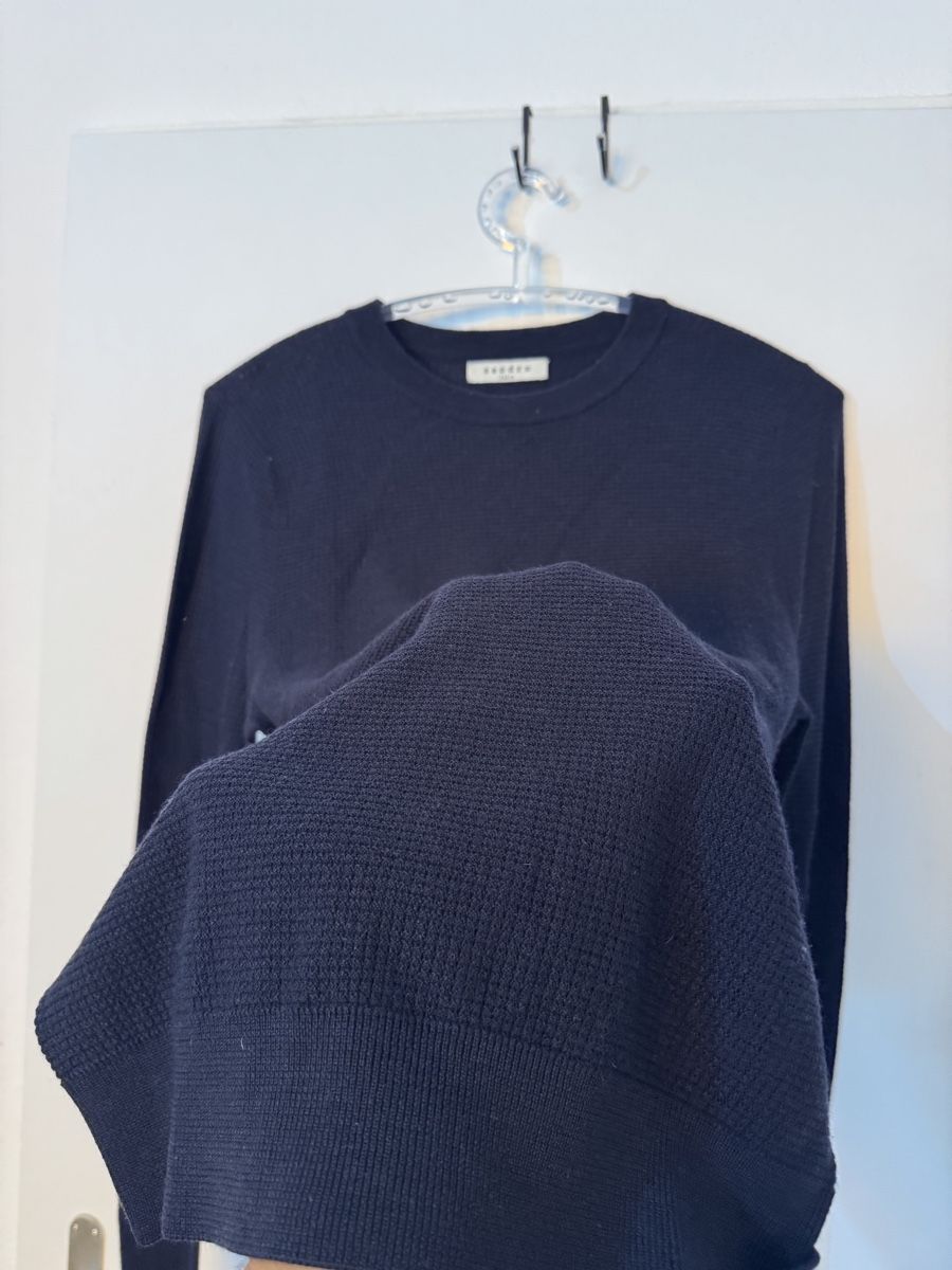 Sandro Pulls & Sweat-shirts: Sandro Paris woole Pullover dunkelblau Grösse M oryginal – Neuf (Voir description) à Wetzikon ZH par Jan_wojt 4