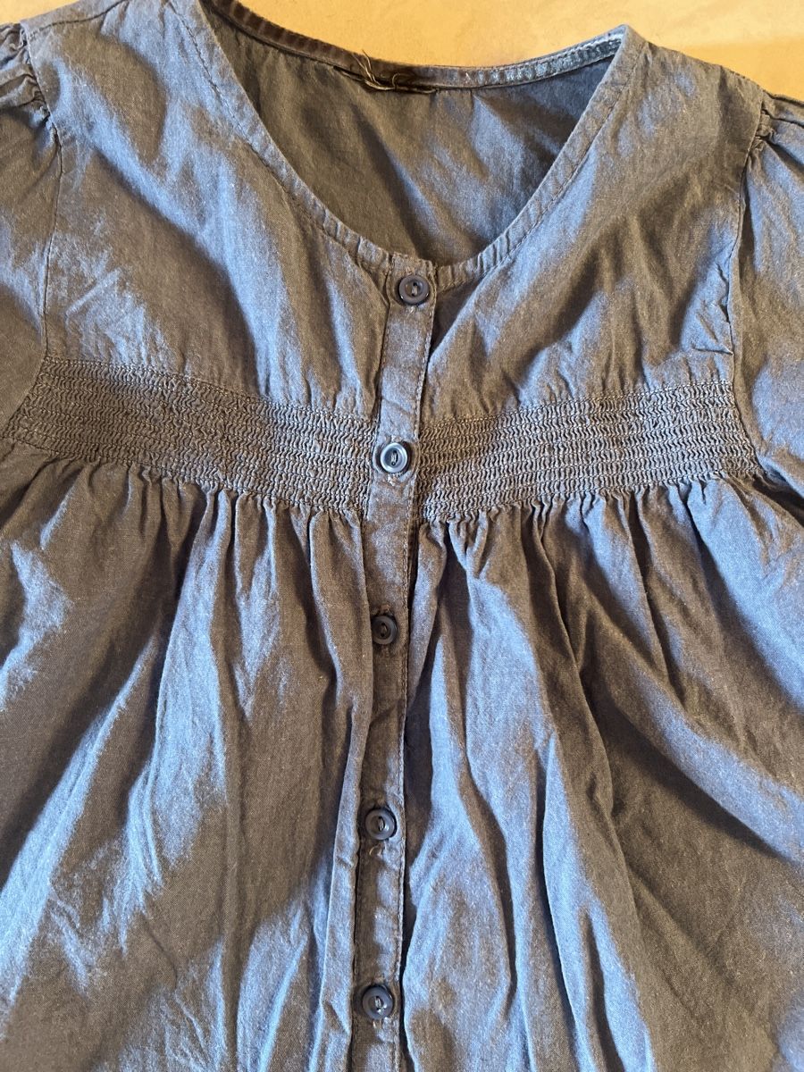 Camicette, T-shirt & Top: Bluse Jeans Look, Langarm, Gr. 104, Top Zustand – Usato da Buchrain venduto da mir_c5wl 1