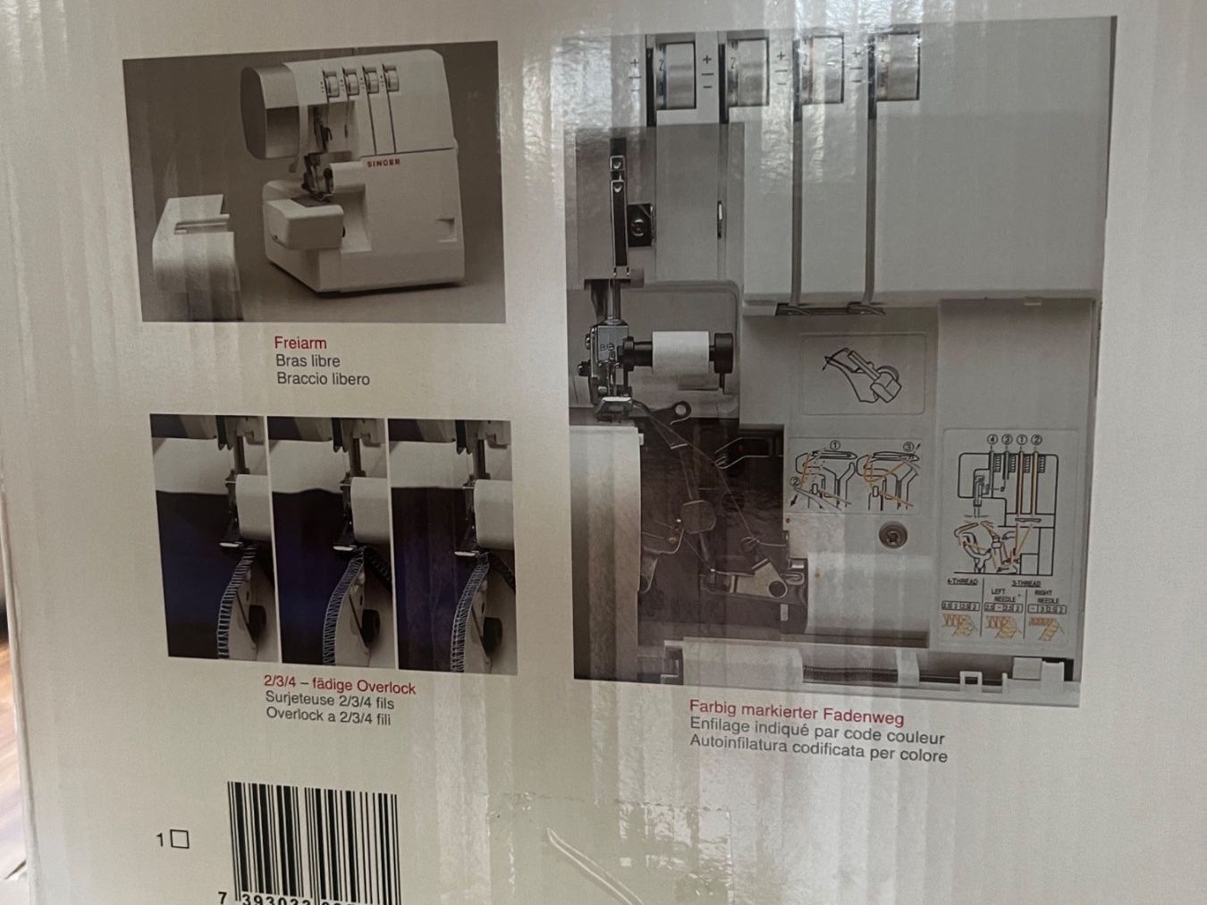 Singer Macchine da cucire: Overlock-Nähmaschine – Nuovo (secondo la descrizione) da Buus venduto da Hofco 4