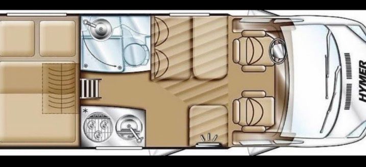 Hymer Veicoli da campeggio: Wohnmobil Hymer 512 Whiteline – Usato da Oberdiessbach venduto da Muck1975 9