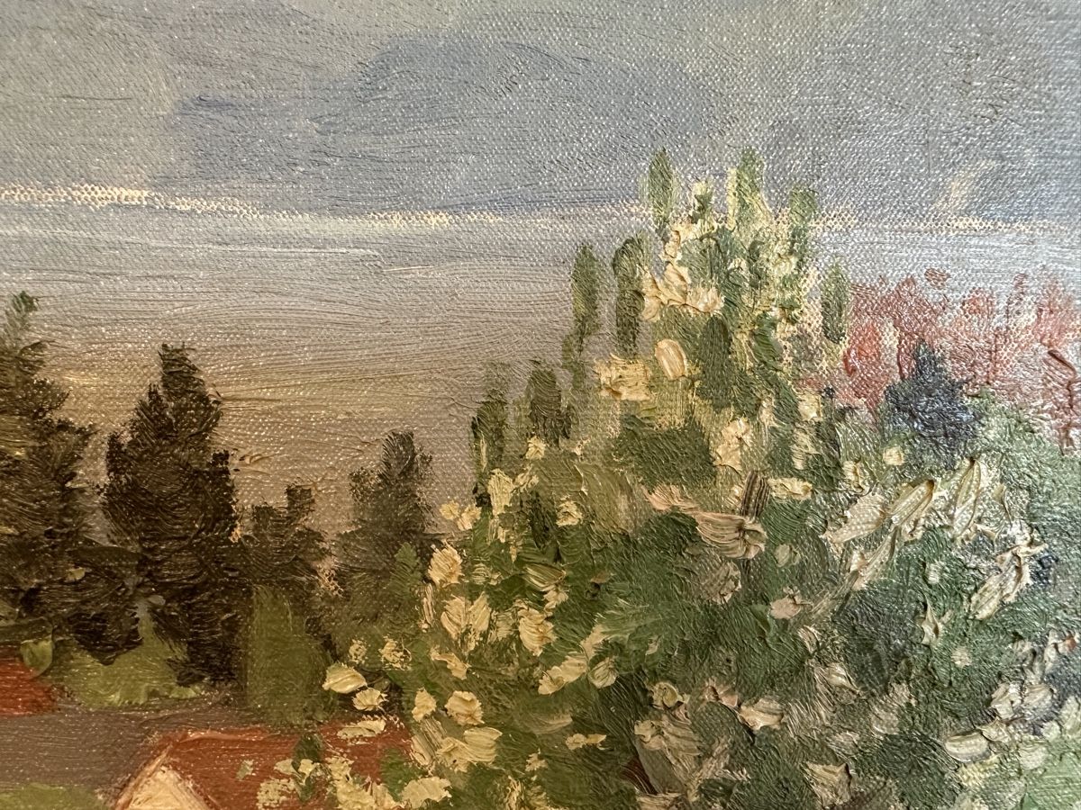 Dipinti: Max Rudolf Geiser Ölbild Seelandschaft – Usato da Hinwil venduto da sin_9j5s 3