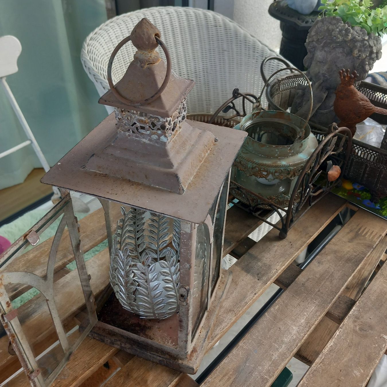 Lampade: Vintage Deko Laterne – Usato da Aegerten venduto da gismolini 7