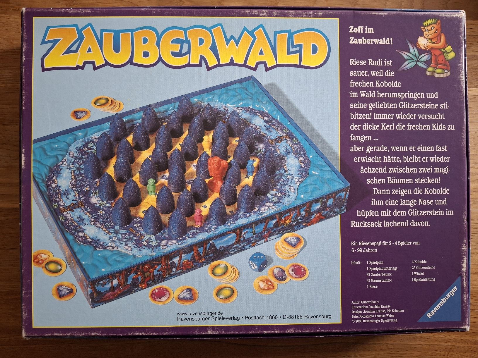 Ravensburger Giochi: Brettspiel Zauberwald – Usato da Zürich venduto da Vordermannd86 1