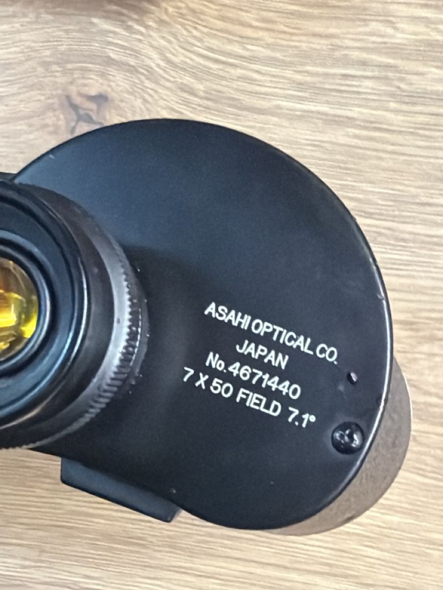 Pentax Feldstecher: Binocolo Asahi Pentax 7x50 con custodia – Gebraucht aus basel von Swiss._.1978 2