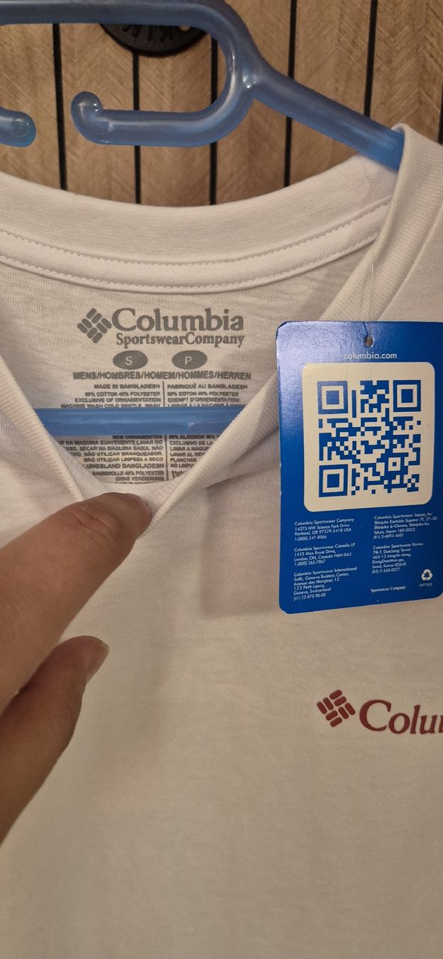Columbia T-shirt: Columbia T-Shirt Grösse S oder M neu mit Etikette – Nuovo e nell'imballaggio originale da Nürensdorf venduto da mob_v52r 1