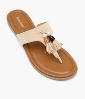 NEUE beige Flip-Flops Marc Graceland Gr. 36 - 260820