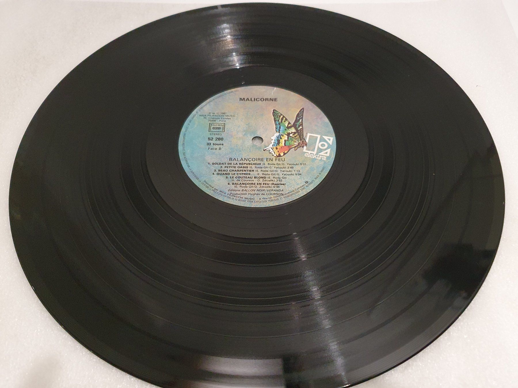Dischi in vinile: Malicorne – Balançoire En Feu – Usato da Uster venduto da Vinyl-Leidenschaft 6