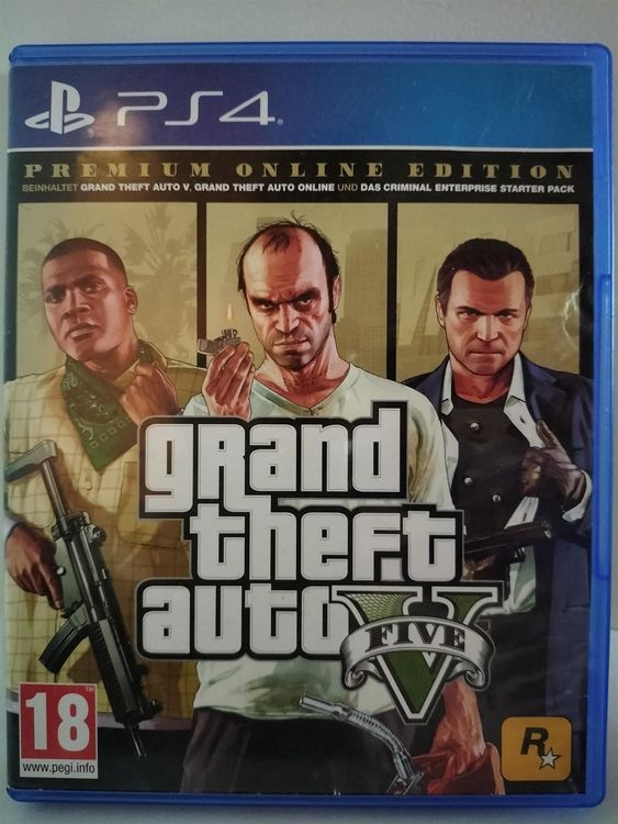 PS4 GTA V PREMIUM ONLINE EDITION su