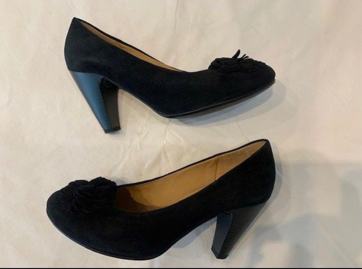 Gabor Scarpe da donna: Schwarze Wildleder Pumps – Usato da Bern venduto da leo_jo 2