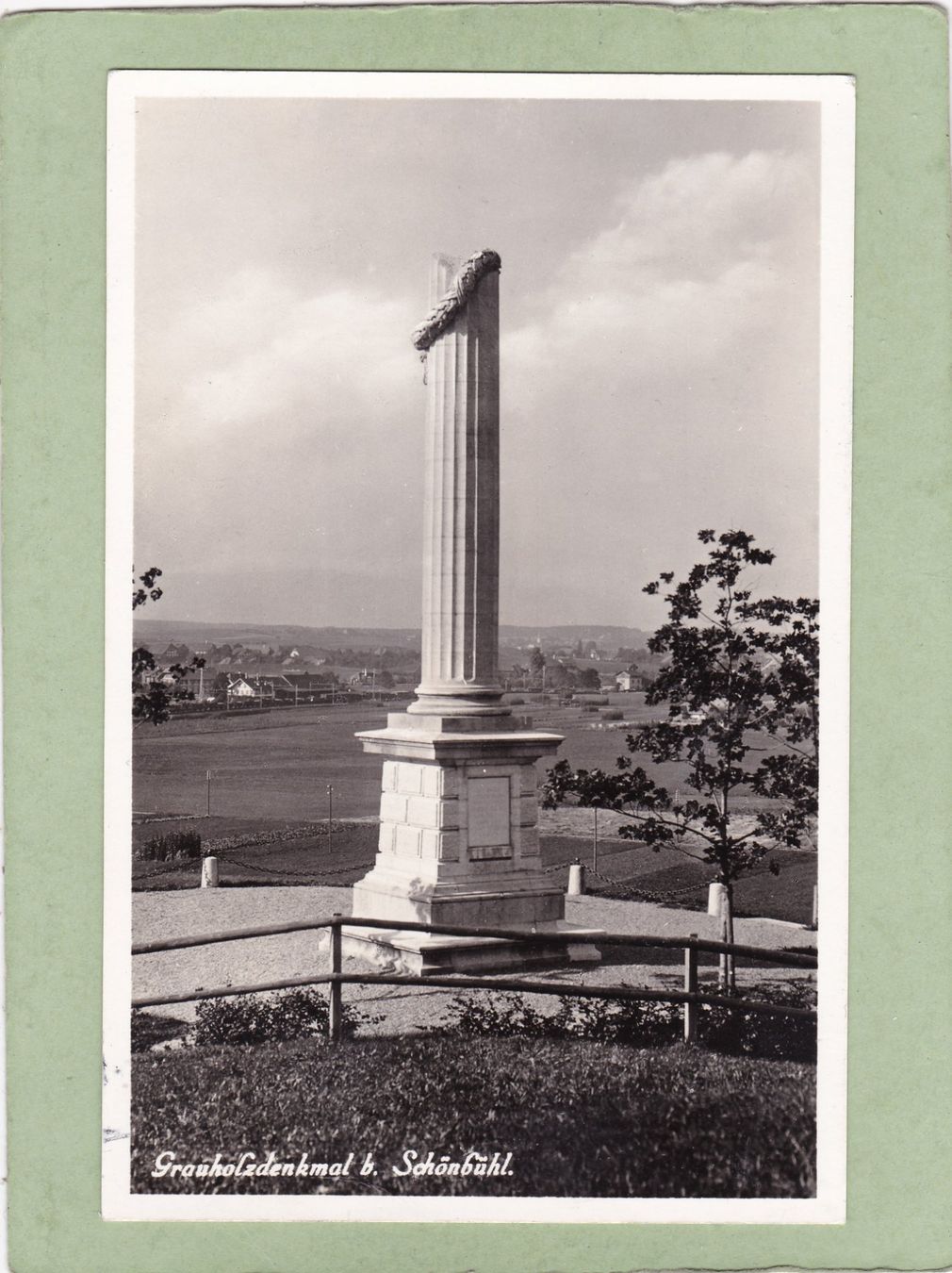 Cartes postales: Grauholzdenkmal b. Schönbühl – D'occasion à Herisau par Lisegrat2008