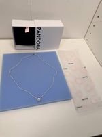 Collier Pandora Solitaire Scintillant  Argent 925  Neuf