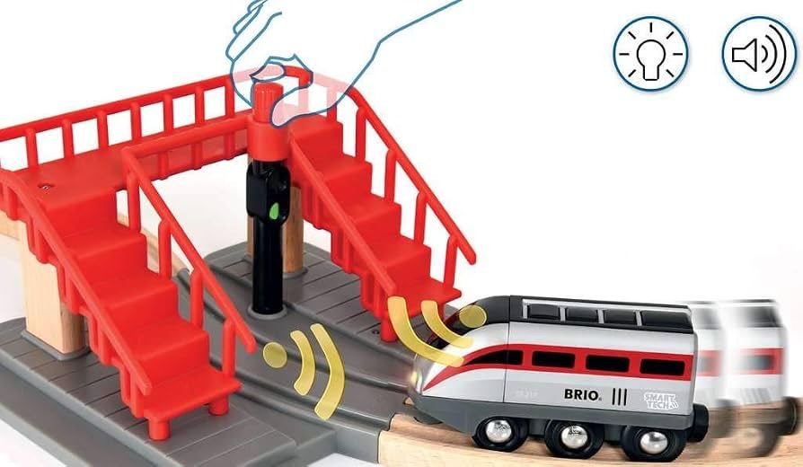 Brio Giocattoli: BRIO 33873 Smart Engine Set mit Aktionstunneln – Usato da Sevelen venduto da gsandax 2
