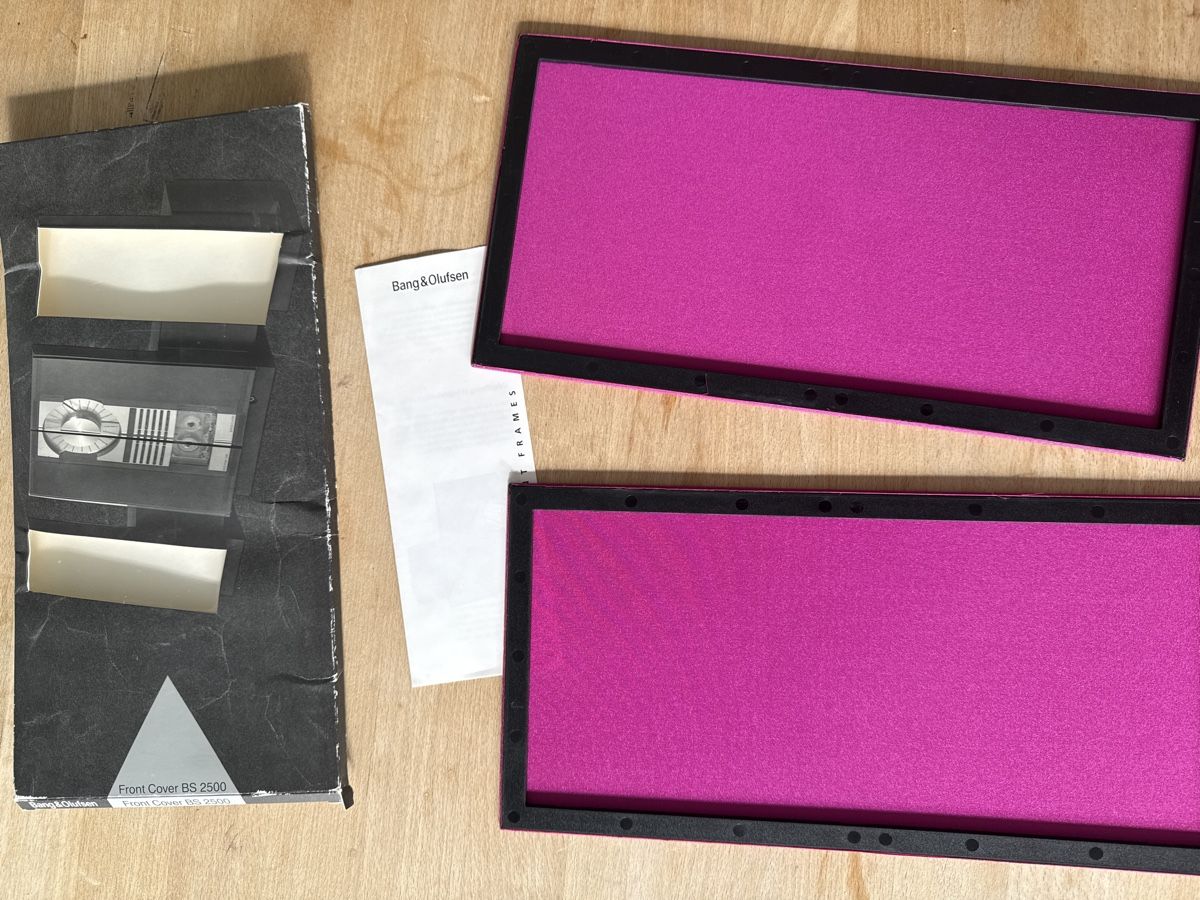 Bang & Olufsen Casse acustiche: Bang & Olufsen Beolab BS 2500 Front Cover Panel – Nuovo (secondo la descrizione) da Muttenz venduto da dav_t52f 2