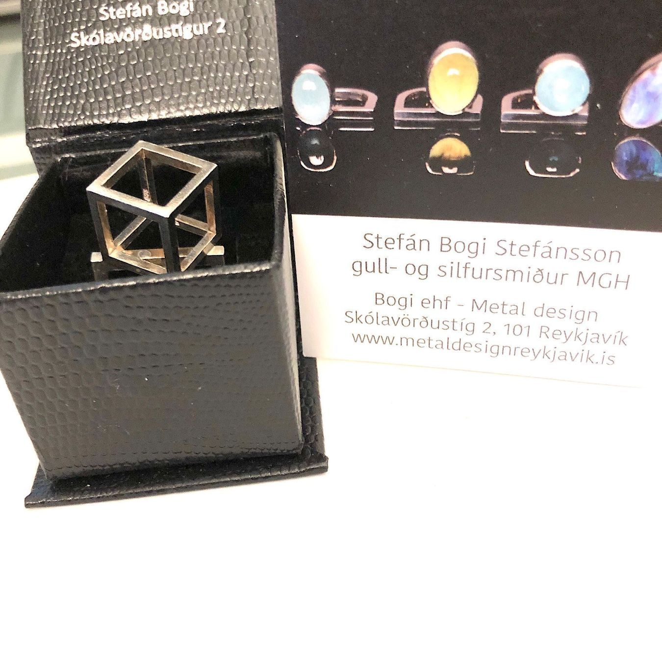 Ringe: Puristischer Designer Ring / Anhänger Gr. 53 – Neu (gemäss Beschreibung) aus Binningen von criss-cross 5
