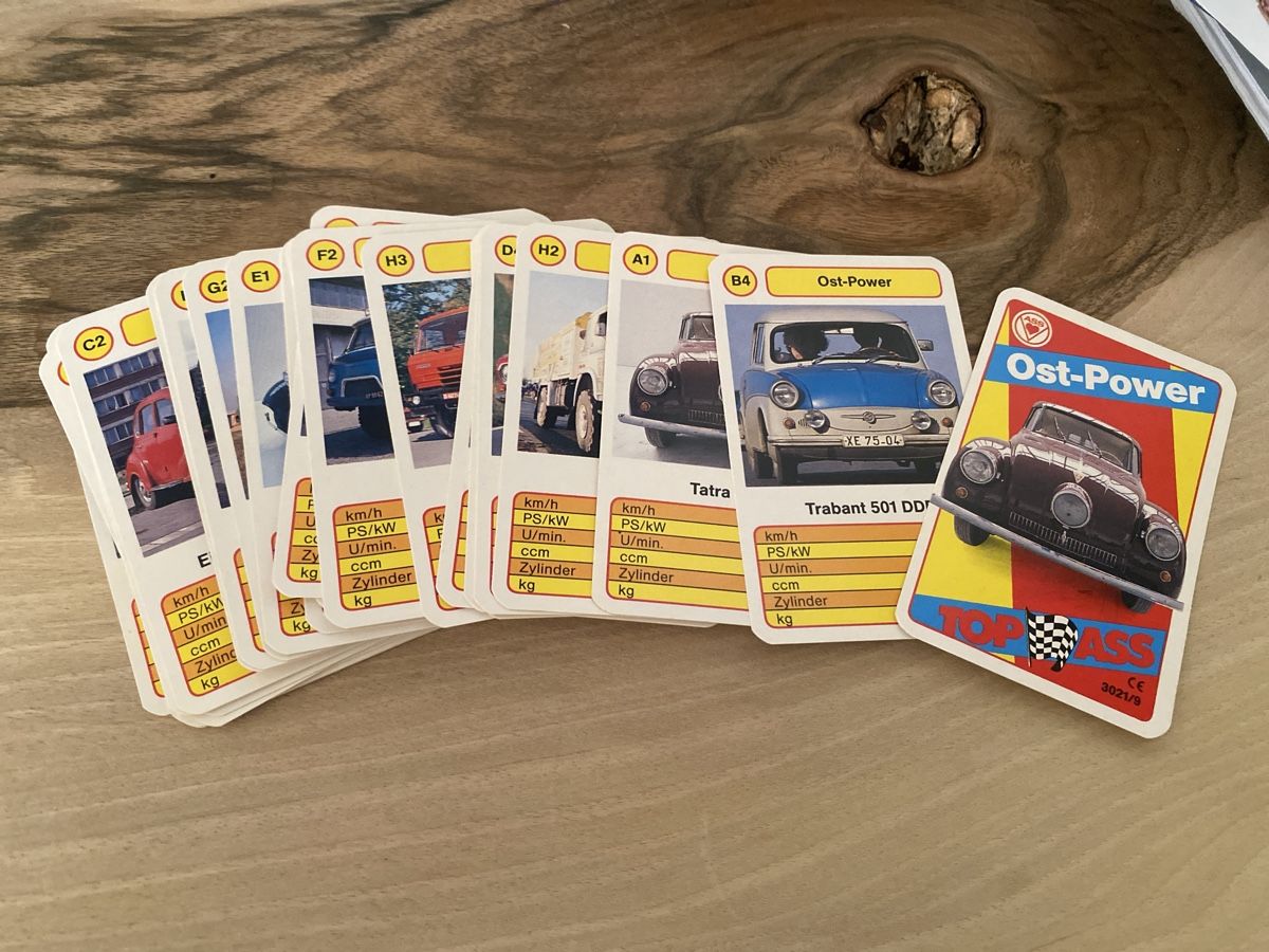 Giochi: Top Ass Ost-Power Autoquartett  – Usato da Dotnacht venduto da 007ym 1