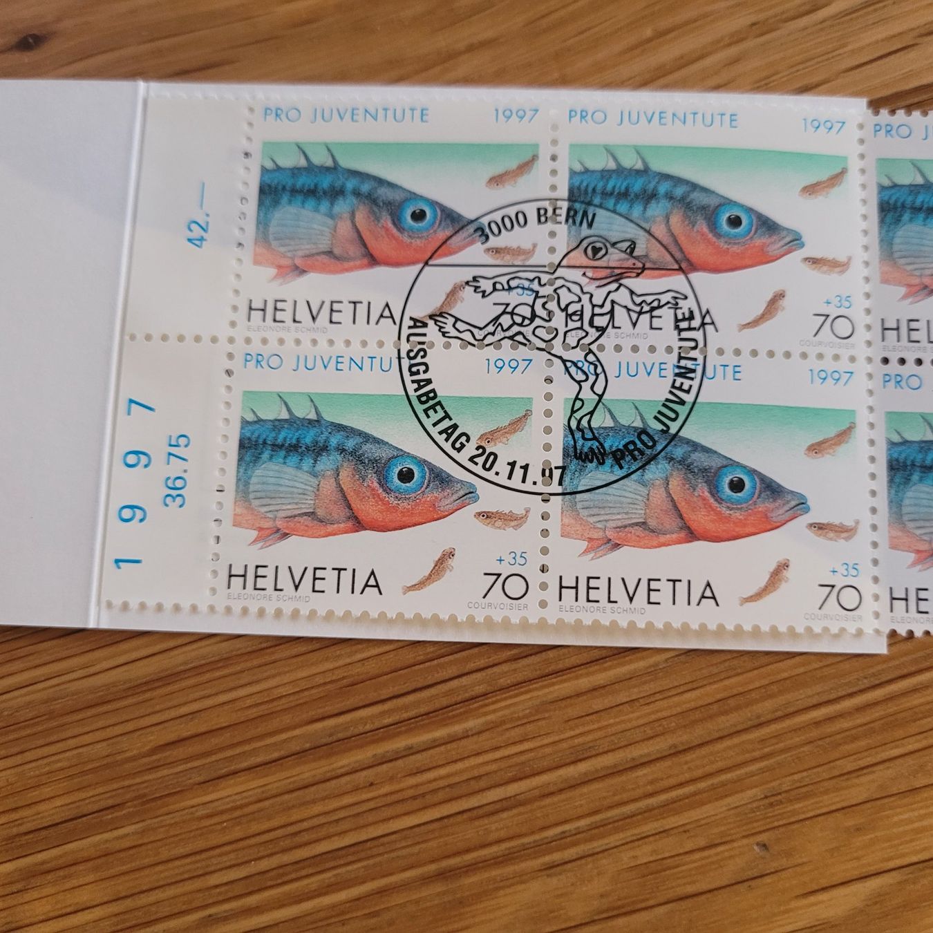 Tutti i francobolli: Markenheftchen Carnet De Timbre Pro Juventute 1997 – Usato da Biel/Bienne venduto da Destockweb 2