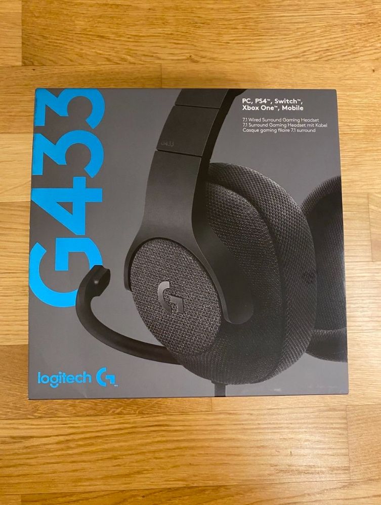 Cuffie: Logitech G433 Gaming Headset - Neuwertig! – Nuovo e nell'imballaggio originale da Basel venduto da niki7v