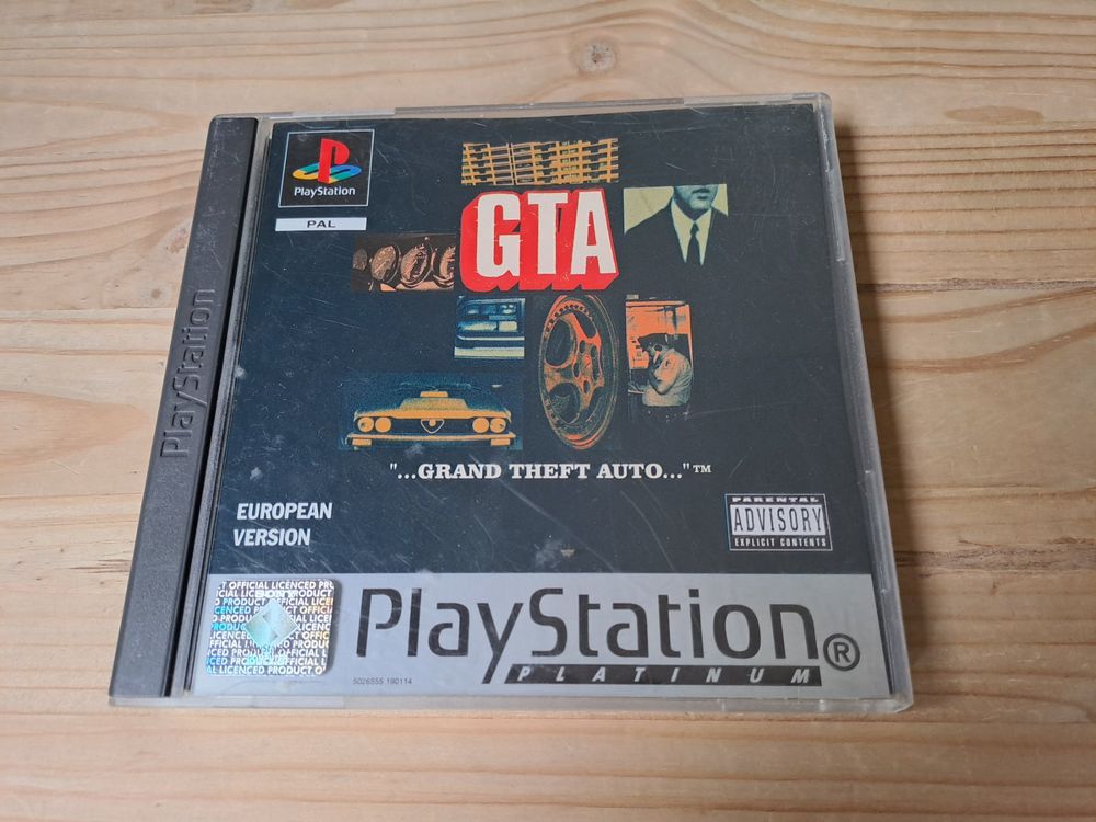 GTA Grand Theft Auto 1 - European Platinum Edition - PS1 | Kaufen auf ...