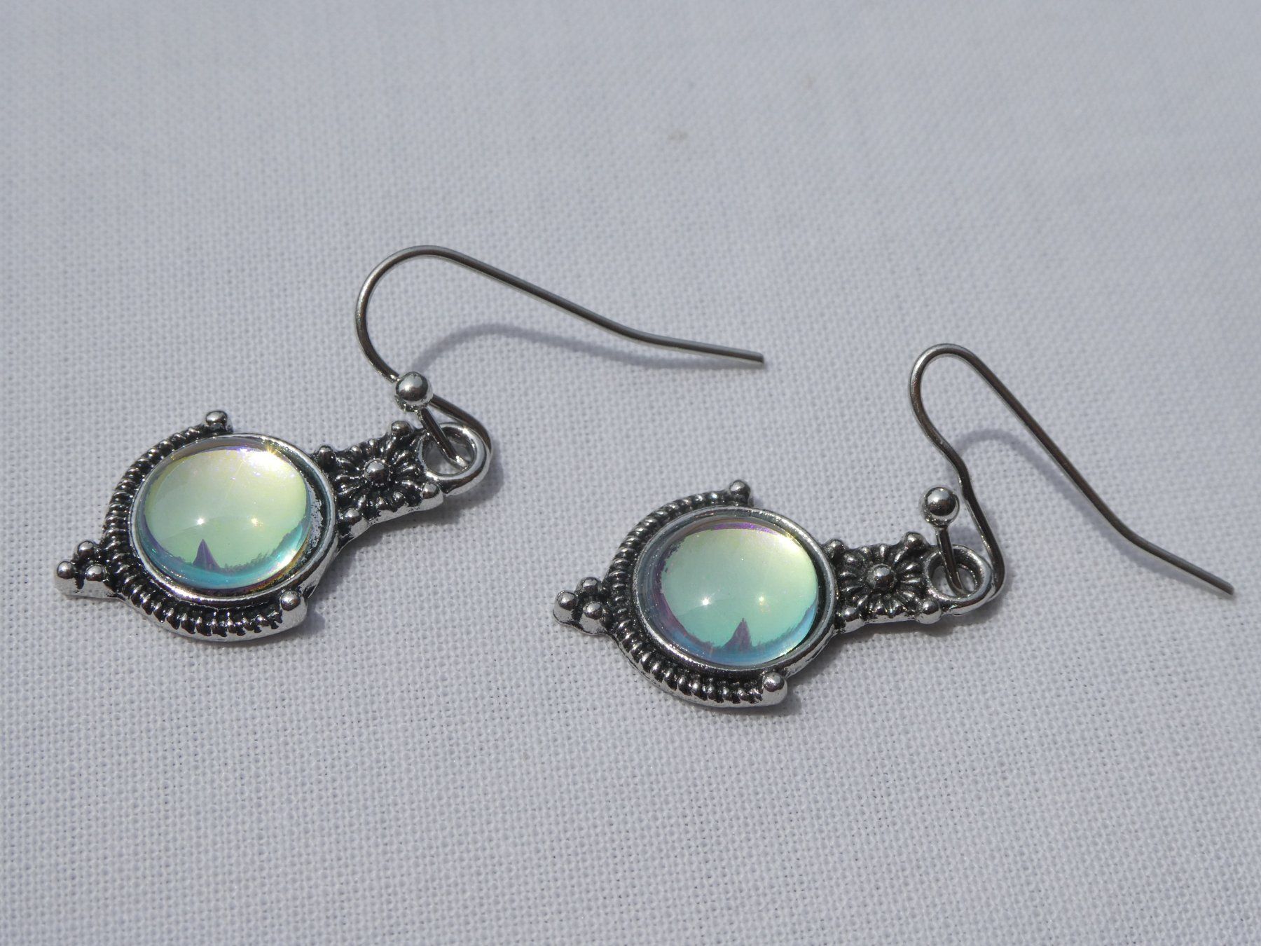 Ohrringe & -stecker: Retro Ohrhänger mit Resin-Kern, Modeschmuck /NEU – Neu (gemäss Beschreibung) aus Gattikon von kaandooh 2