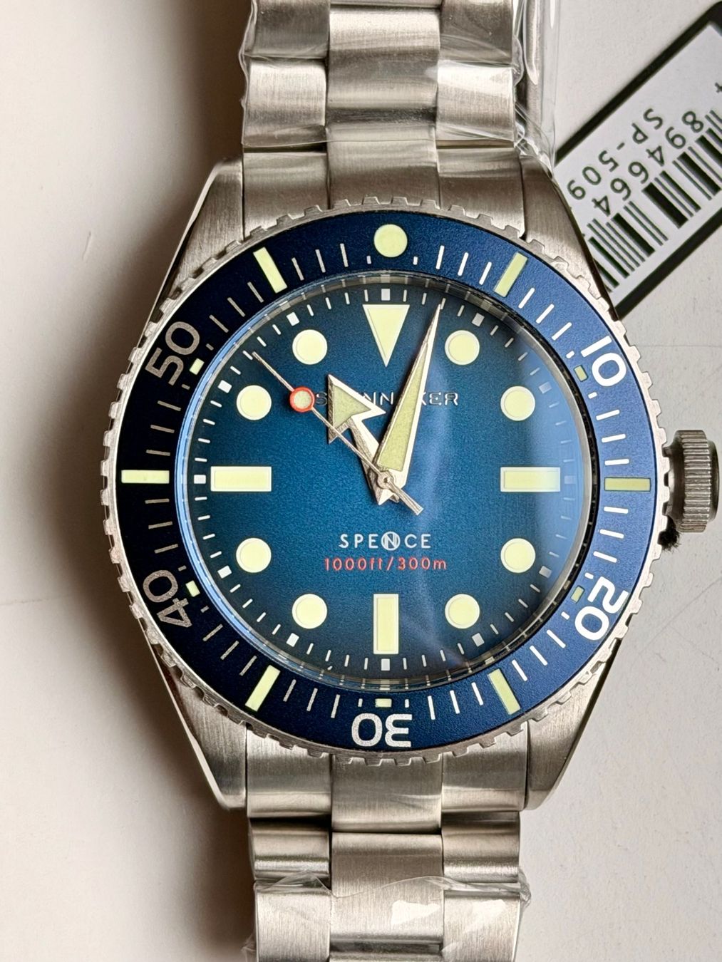 Spinnaker Uhren: Spinnacker Spence 40mm Diver mit Garantie – Gebraucht aus Baden von Tast8