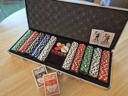 Pokerset im Aluminium Koffer